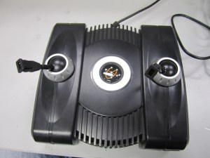 GameTrak. I think I paid something like £5 for it on Amazon, so get going there to purchase your own.